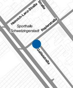 Vorschau: Karte von Parkplatz Hbf P4
