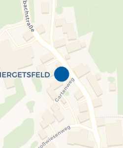 Vorschau: Karte von Dorfgemeinschaftshaus Hergetsfeld