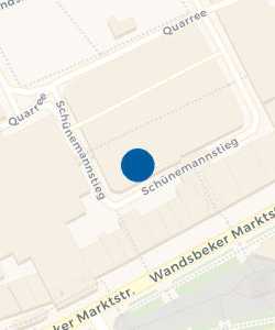 Vorschau: Karte von Thalia Hamburg Wandsbek - Quarree Wandsbek Markt