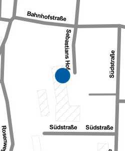 Vorschau: Karte von Einkaufsmarkt Benndorf