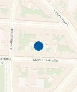 Vorschau: Karte von Tageseinrichtung für Kinder – Siemensstraße
