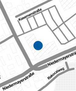 Vorschau: Karte von Fachmarktzentrum am Kaserneneck