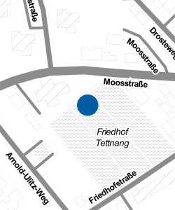 Vorschau: Karte von Friedhof Tettnang