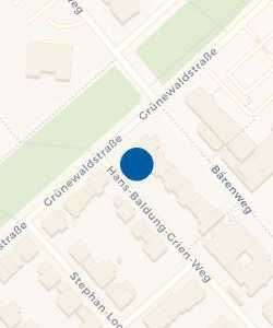 Vorschau: Karte von Grünewaldstraße