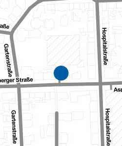 Vorschau: Karte von Parkhaus Asperger Strasse