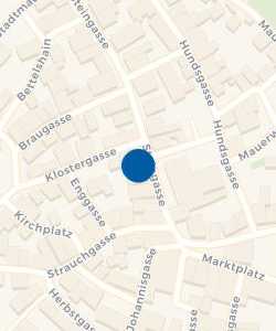 Vorschau: Karte von Gaststätte Specht