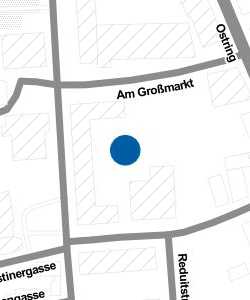 Vorschau: Karte von Behördenparkplatz Finanzamt Landau