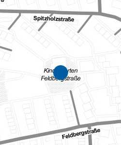Vorschau: Karte von Kindergarten Feldbergstraße