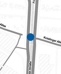Vorschau: Karte von Bahnhof Knielinger Allee