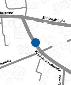 Vorschau: Karte von Bühl Bühlert.str/Kappelw.str