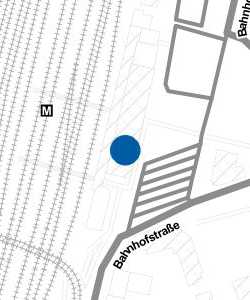 Vorschau: Karte von ServiceStore DB - Bahnhof Gera Hbf