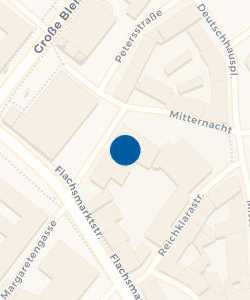 Vorschau: Karte von Anne-Frank-Schule Standort Petersplatz