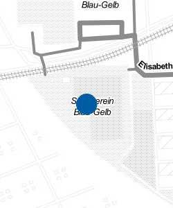 Vorschau: Karte von Sportverein Blau-Gelb