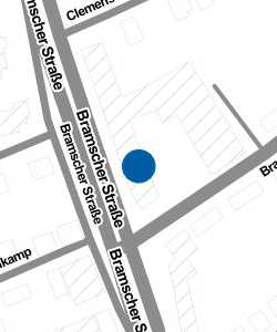 Vorschau: Karte von Ambulante Assistenz Bramscher straße und Nachbarschaftstreffpunkt HHO