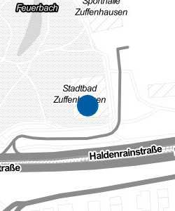 Vorschau: Karte von Hallenbad Zuffenhausen