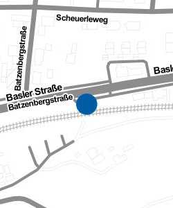 Vorschau: Karte von Parkplatz Bahnhof Schallstadt