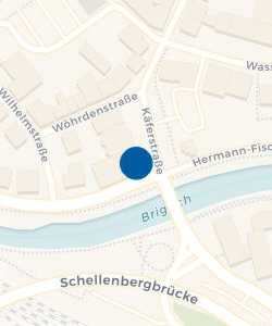 Vorschau: Karte von Volksbank eG - Die Gestalterbank, Filiale Donaueschingen