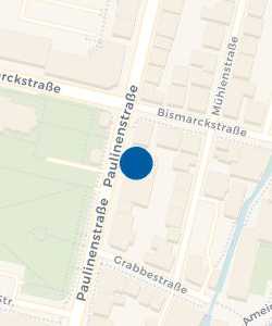 Vorschau: Karte von Polizei Bezirksdienst Detmold · Innenstadtwache