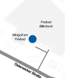 Vorschau: Karte von Freibad Bistro Billerbeck