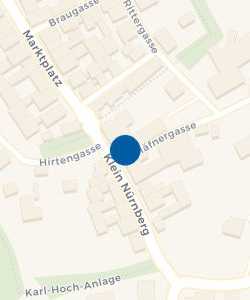 Vorschau: Karte von VR-Bank Lichtenfels-Ebern eG, Geschäftsstelle Ebern