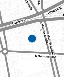 Vorschau: Karte von Technische Hochschule Köln - Köln International School of Design (KISD)