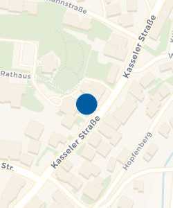 Vorschau: Karte von Hausarztparaxis Bad Emstal