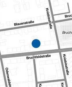 Vorschau: Karte von Kinderzentrum Bruchfeldstraße (KiZ 64)