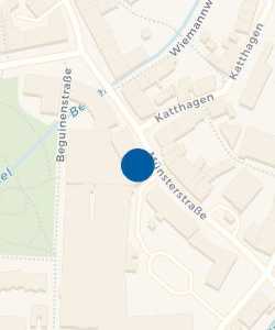 Vorschau: Karte von Krankenhausparkdeck der Bäder- und Parkhausgesellschaft der Stadt Coesfeld GmbH