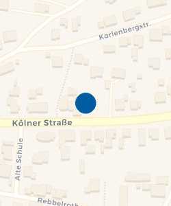 Vorschau: Karte von Markant Tankstelle - Gummersbach, Kölner Str. 188