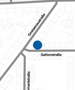 Vorschau: Karte von Praxis Gneisenaustraße