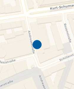 Vorschau: Karte von Parkhaus Andreaestraße hanova CITY PARKEN