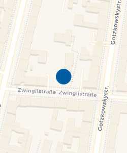Vorschau: Karte von Städt. Kita Zwinglistraße 18