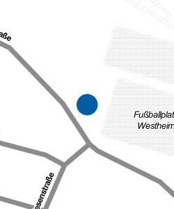 Vorschau: Karte von Beachvolleyballplatz Westheim