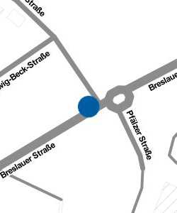 Vorschau: Karte von Bushaltestelle Bunsenstraße