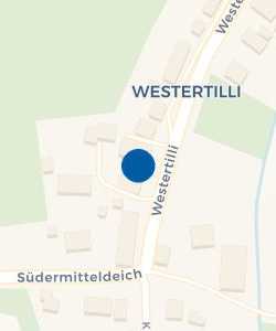 Vorschau: Karte von Ferienhaus und Gasthaus/Cafe Unter den Linden