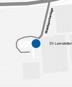 Vorschau: Karte von Sportgaststätte SV 1960 Leerstetten