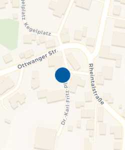 Vorschau: Karte von VR-Bank eG Schopfheim-Maulburg, SB-Stelle Adelhausen