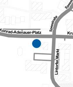 Vorschau: Karte von Volksbank Rhein-Ruhr eG, Filiale Ratingen-Lintorf