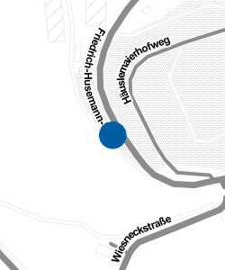 Vorschau: Karte von Parkplatz Friedrich-Husemann-Klinik