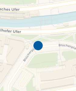 Vorschau: Karte von cambio CarSharing - Station Blücherplatz