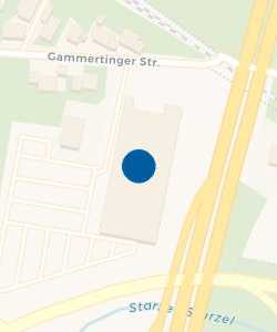 Vorschau: Karte von Kaufland Hechingen, Gammerting