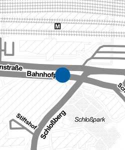 Vorschau: Karte von Pforzheim ZOB / Hbf