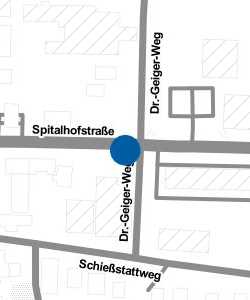 Vorschau: Karte von Dr.-Geiger-Weg, Passau