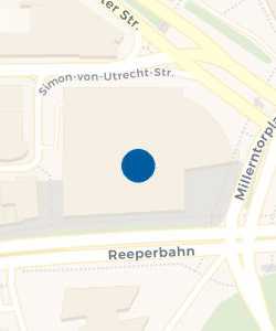 Vorschau: Karte von Spielbank Hamburg - Casino Reeperbahn