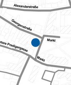 Vorschau: Karte von HypoVereinsbank Eisenach
