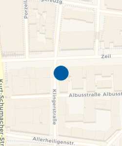 Vorschau: Karte von DAK-Gesundheit Servicezentrum Frankfurt