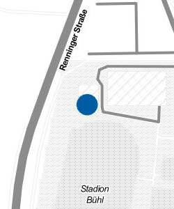 Vorschau: Karte von Sportgaststätte Bühl