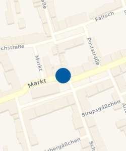 Vorschau: Karte von Volksbank eG Gera * Jena * Rudolstadt Filiale Königsee