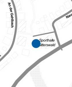 Vorschau: Karte von Sporthalle Sitterswald