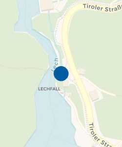 Vorschau: Karte von Lechfall und Klamm